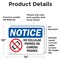 Signmission No Cellular Phones Or Camera Phones Sign With Symbol, 14 in W x Rectangle, Vinyl Decal OS-2PACK-NS-D-1014-L-14434 - alternate 4